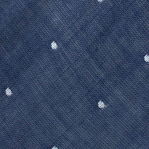 BOW NAVY DOT CLIP LONG BOON TIES